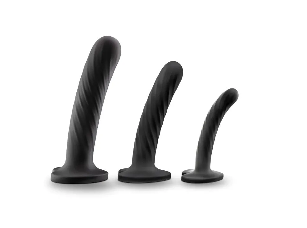 Temptasia Twist Dildo Kit - Set of 3