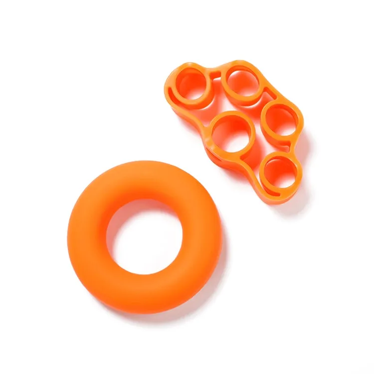 TF122 2 in 1 Silicone Grip Ring   Grip Device Set(Orange)