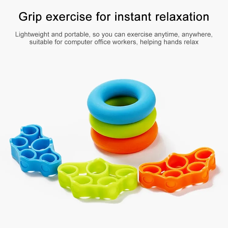 TF122 2 in 1 Silicone Grip Ring   Grip Device Set(Orange)