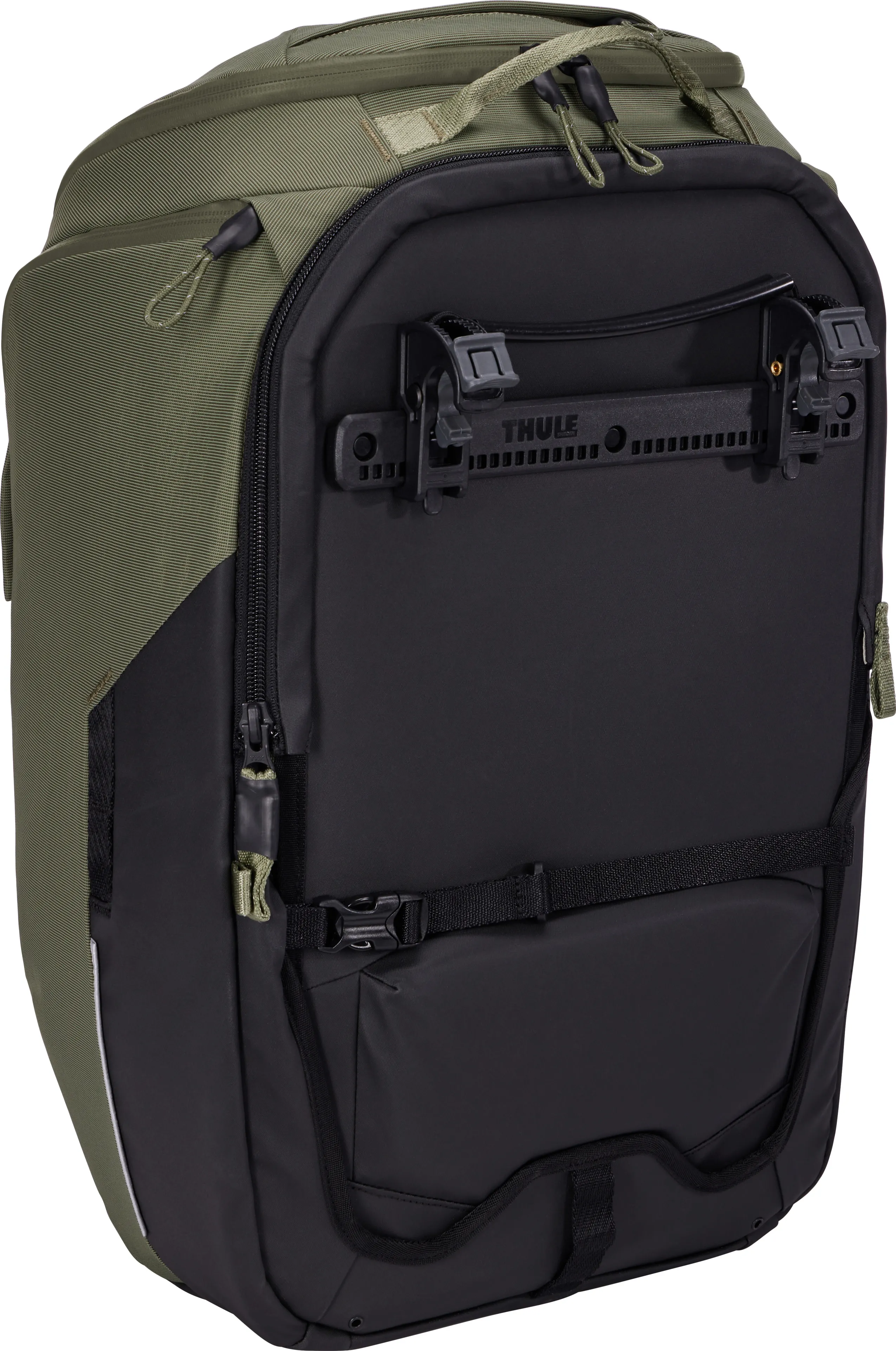 Thule Paramount Hybrid Pannier 26L Soft Green | Buy Thule Paramount Hybrid Pannier 26L Soft Green here | Outnorth