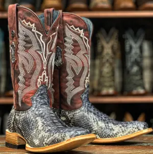 TMX208029 - Tanner Mark Men's Boot - Grey Python