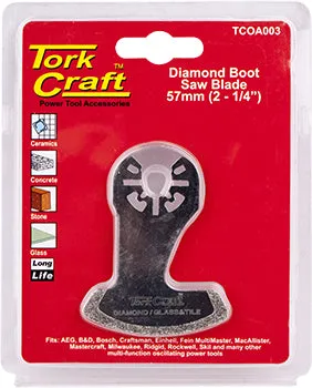 TORK CRAFT QUICK CHANGE DIAMOND BOOT SAW BLADE 57MM(2-1/4') TCOA003