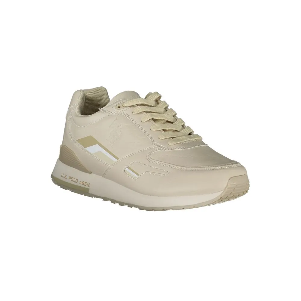 U.S. POLO ASSN. Beige Polyethylene Men Sneaker