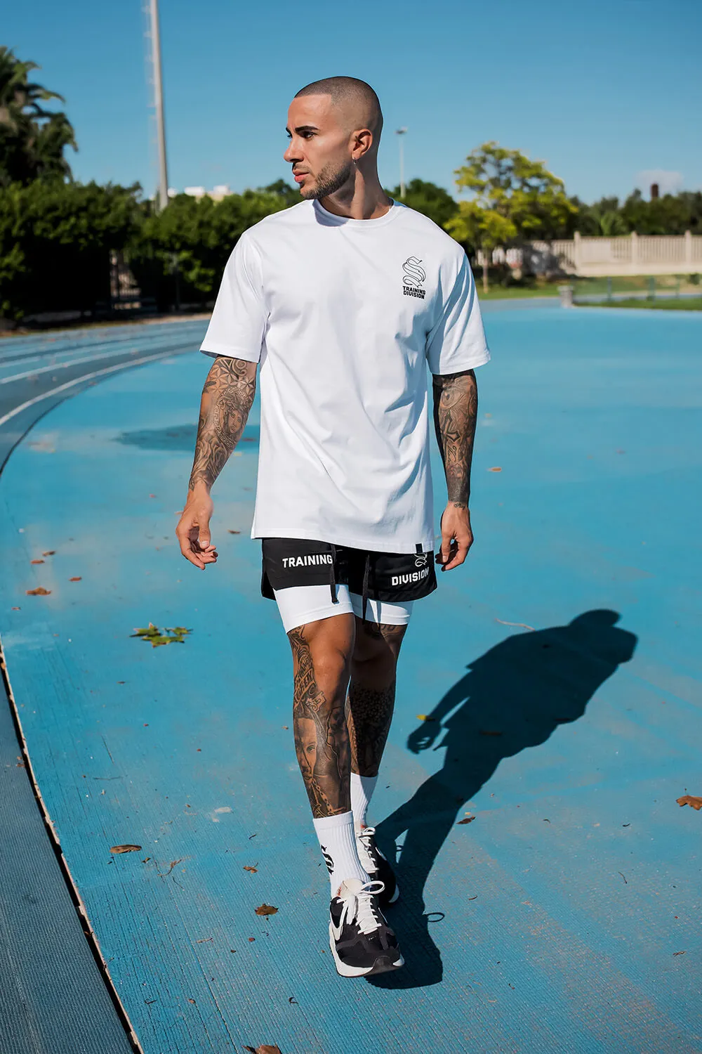 Venom Training Tee - White/Black