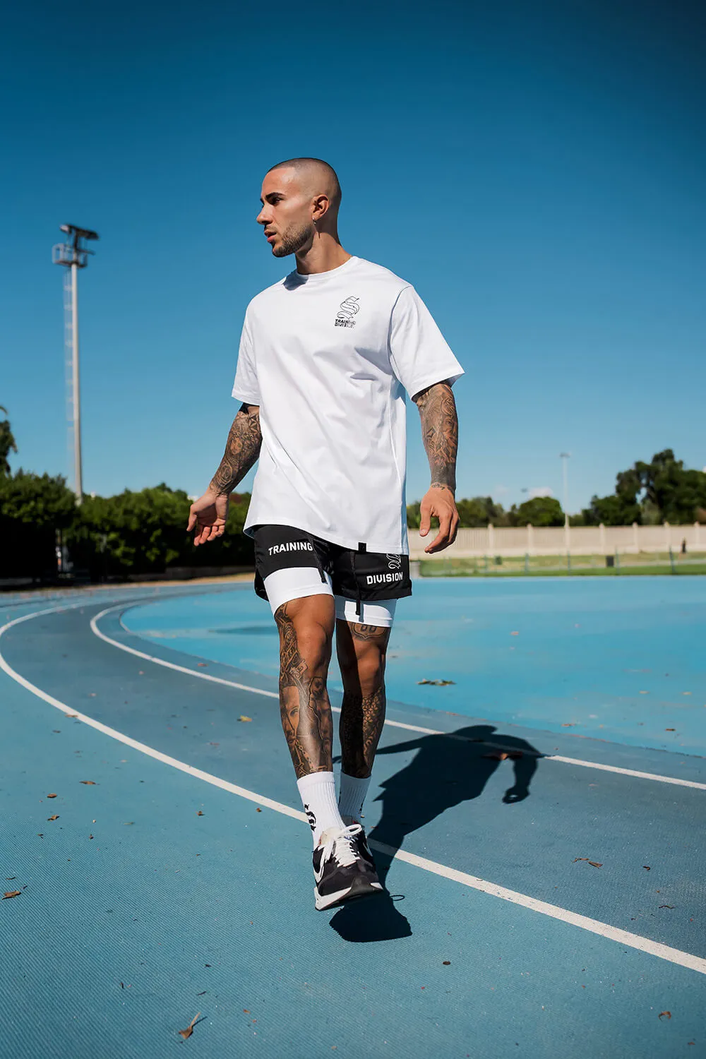 Venom Training Tee - White/Black