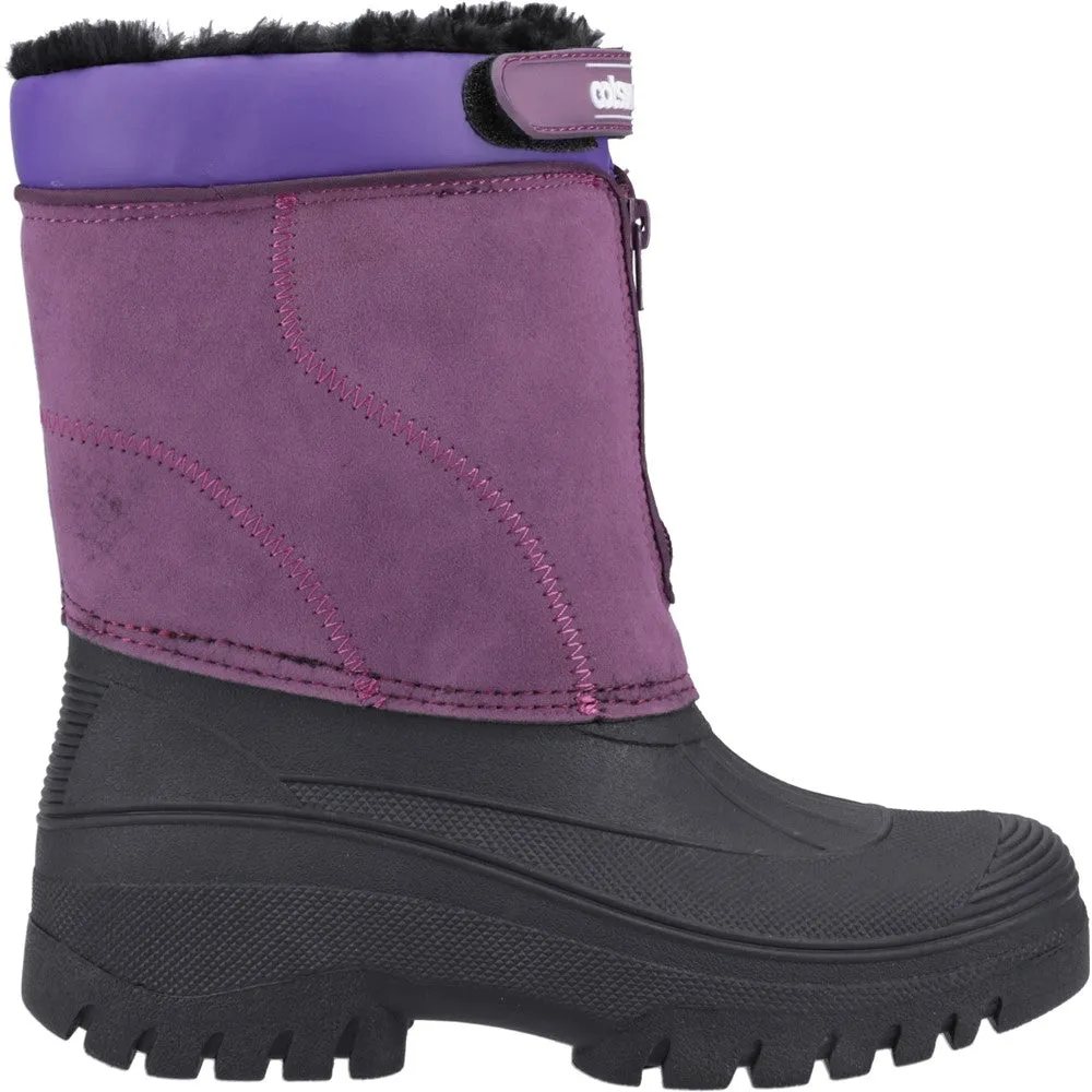 Venture Waterproof Winter Boots Purple