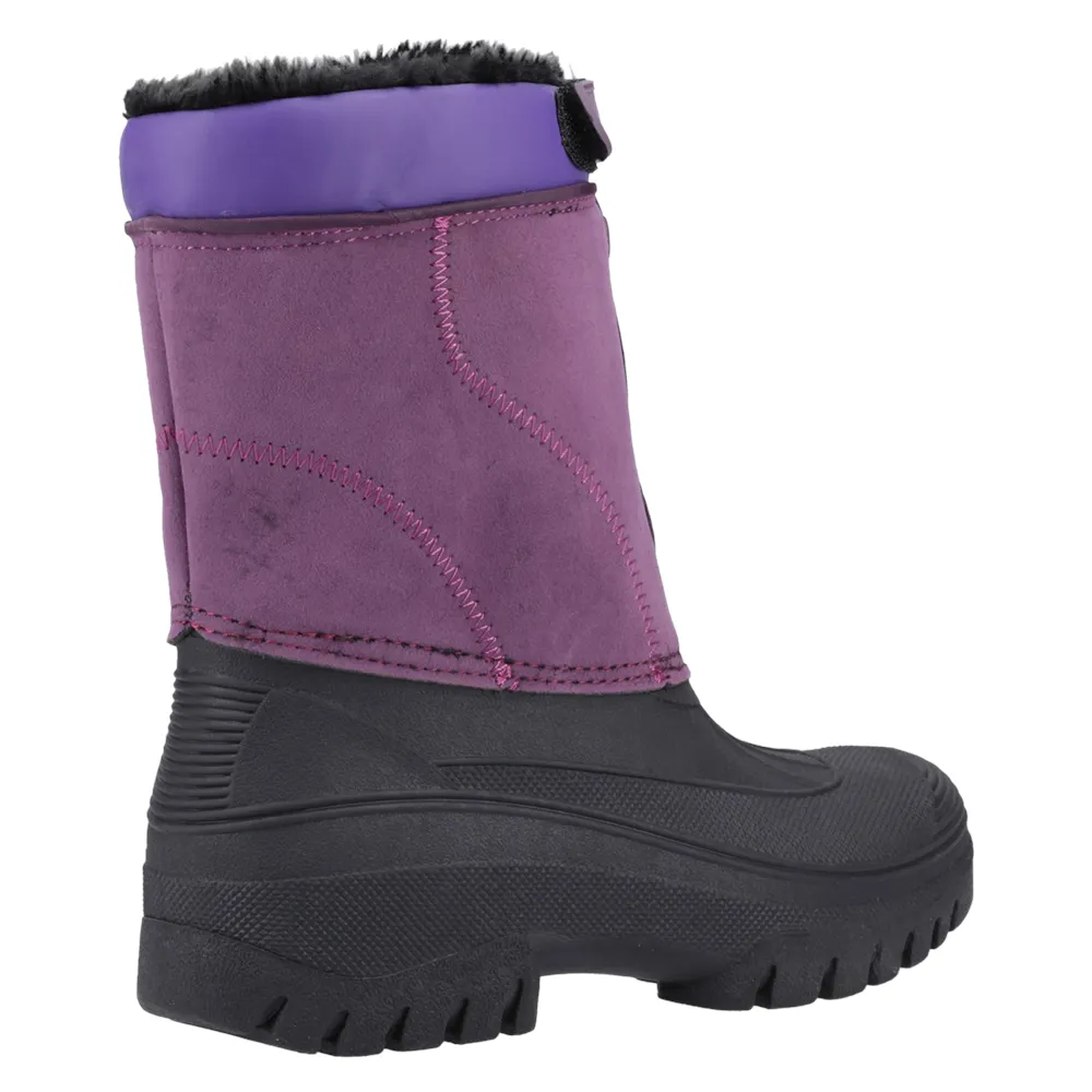 Venture Waterproof Winter Boots Purple