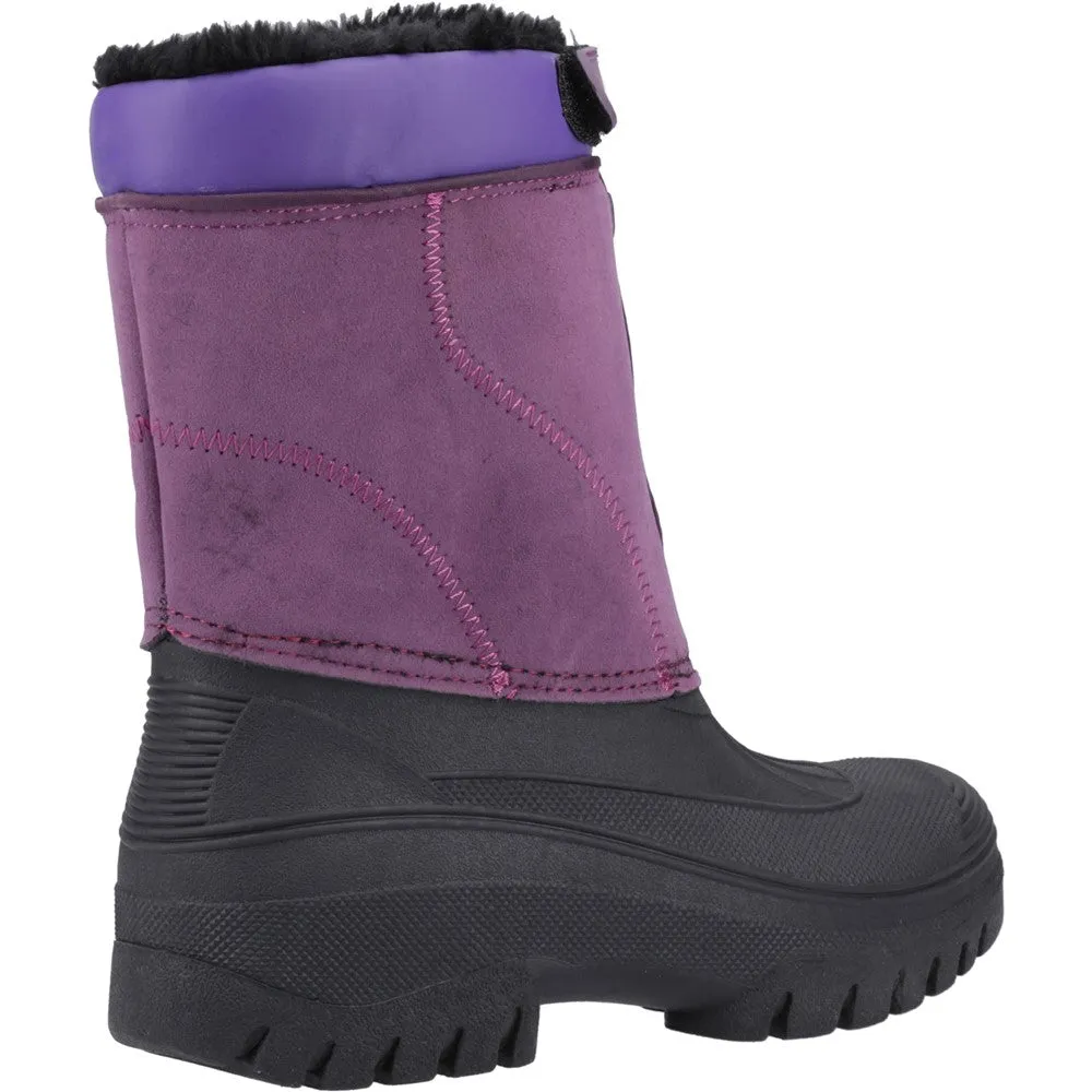 Venture Waterproof Winter Boots Purple