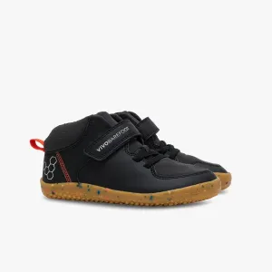 Vivobarefoot Primus Ludo Hi Toddler Obsidian