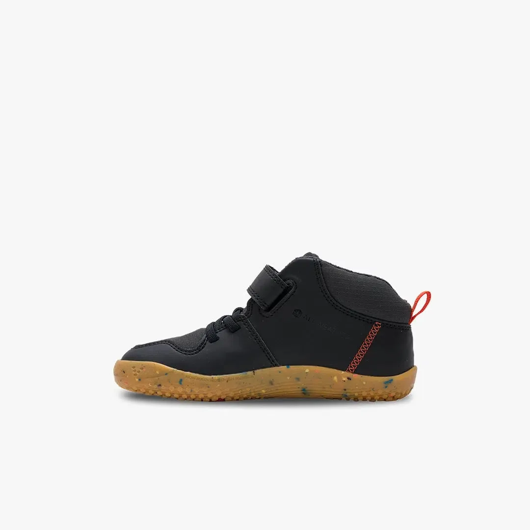 Vivobarefoot Primus Ludo Hi Toddler Obsidian