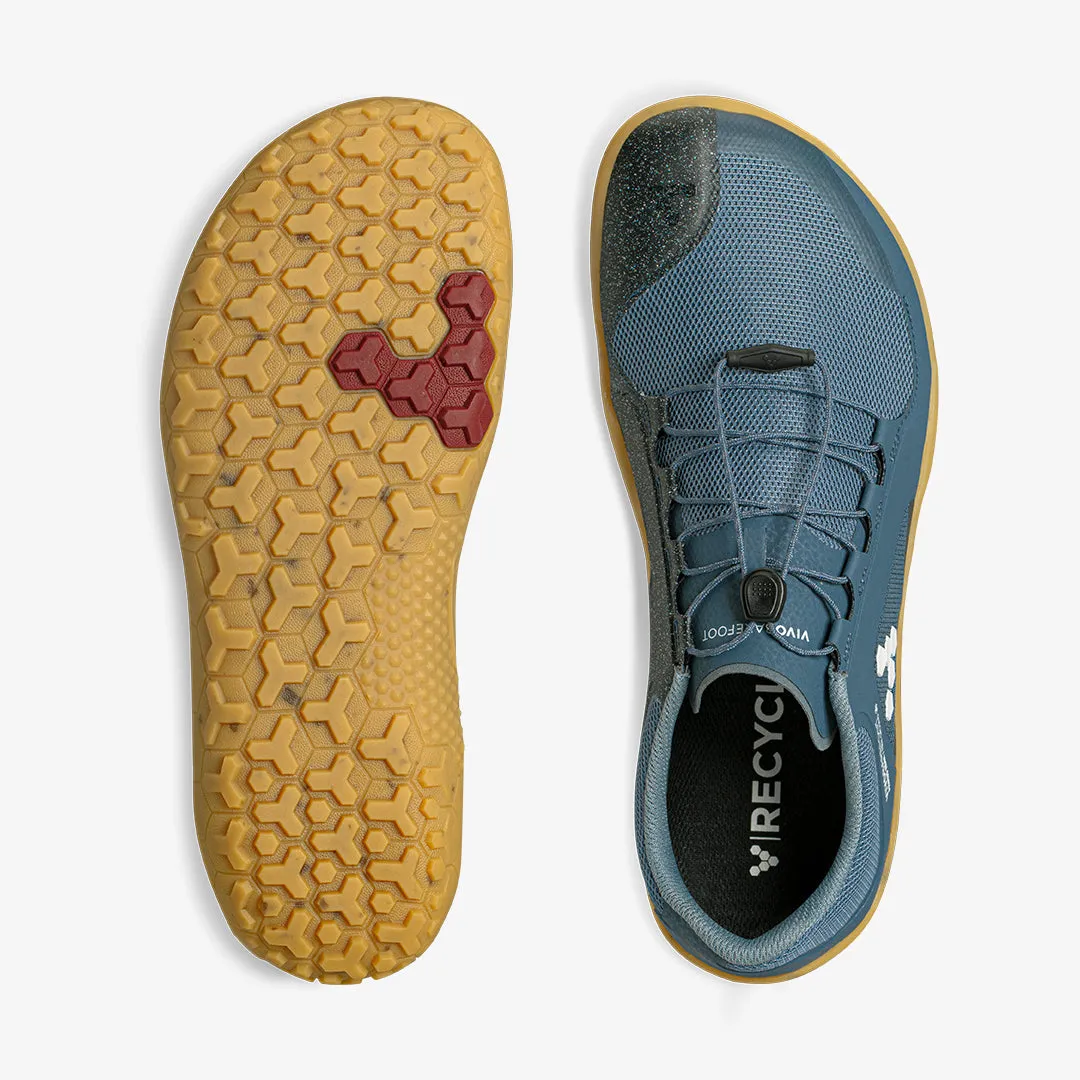 Vivobarefoot Women's Primus Trail II FG in Deep Sea Blue