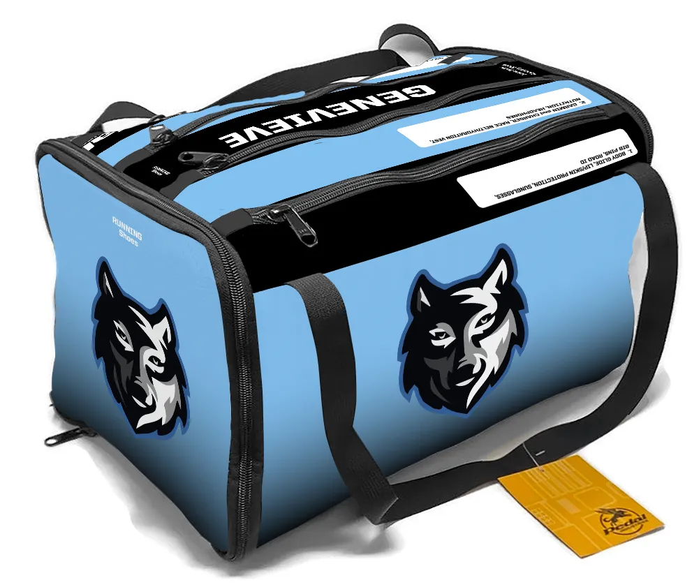 Wolfpack 2022 RUNNING RACEDAY BAG™ Sky Blue - GENEVIEVE