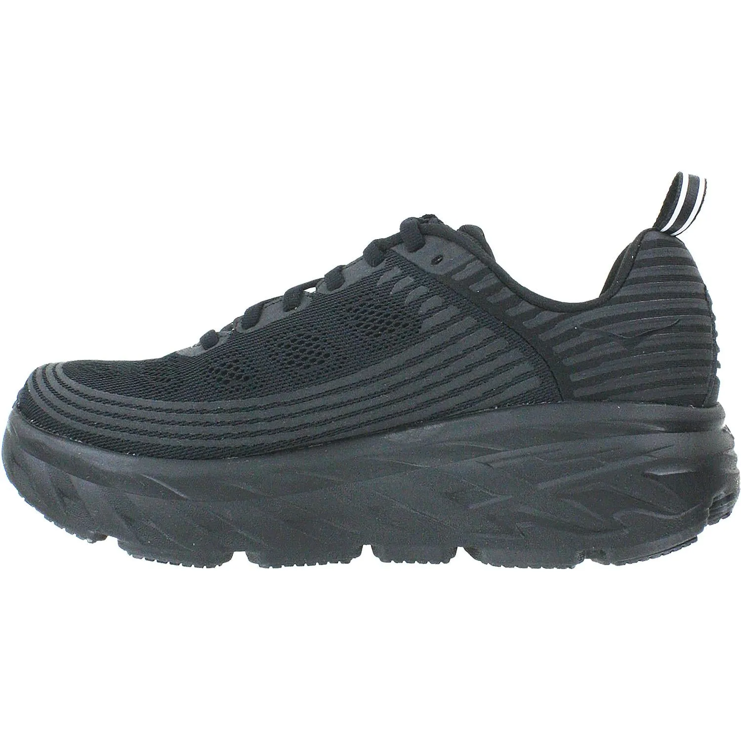 Women's Hoka One One Bondi 6 Black/Black Mesh