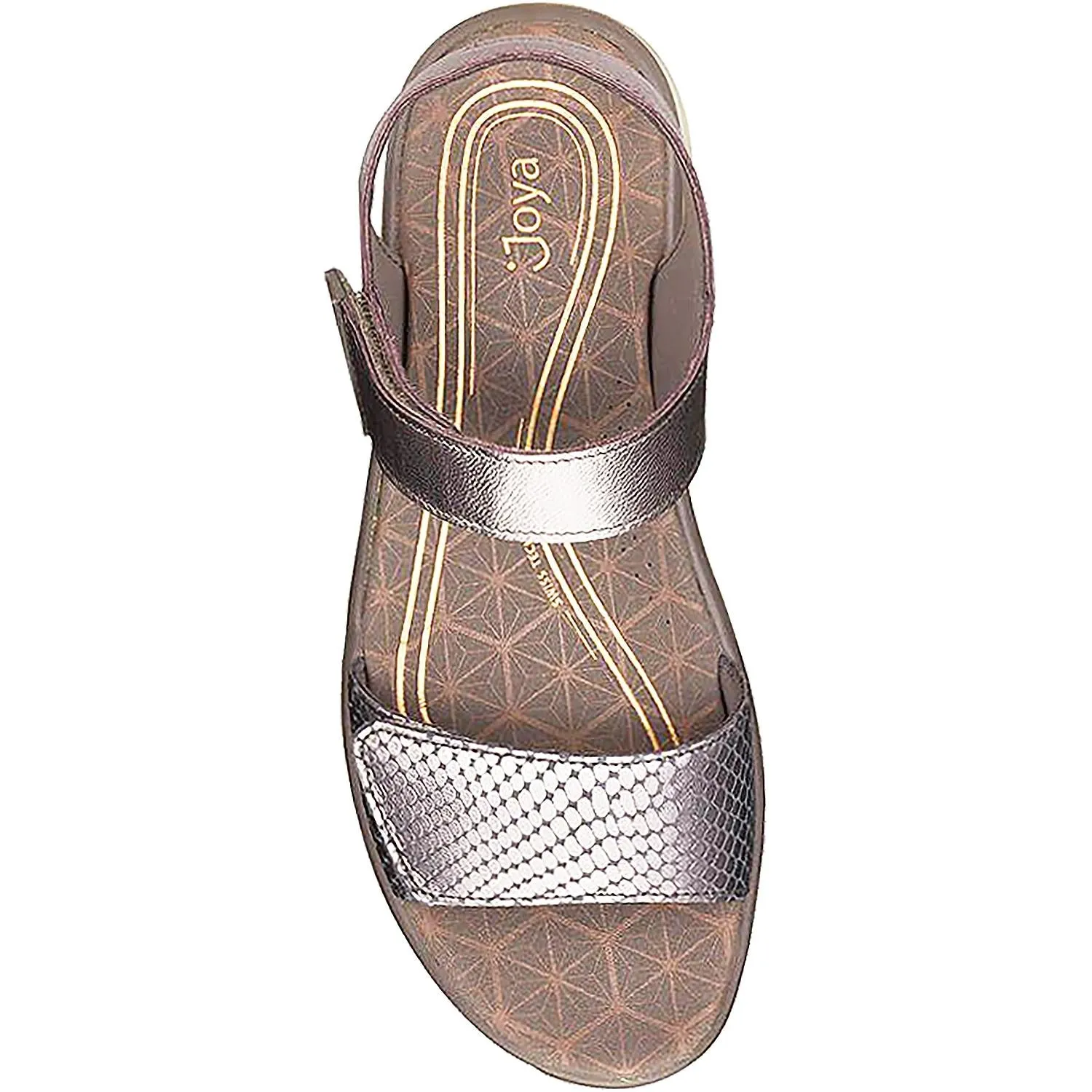 Women's Joya Flores Bronze Leather