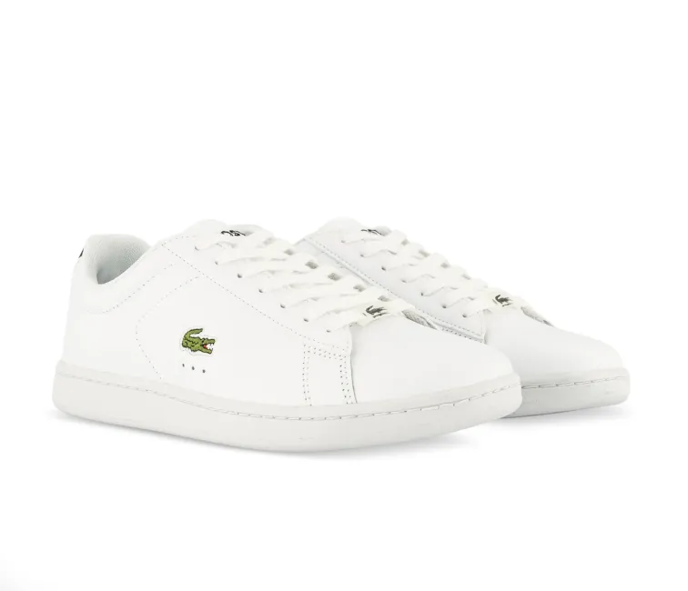 Women's Lacoste Carnaby Evo 0121 2 SFA (White/Black)