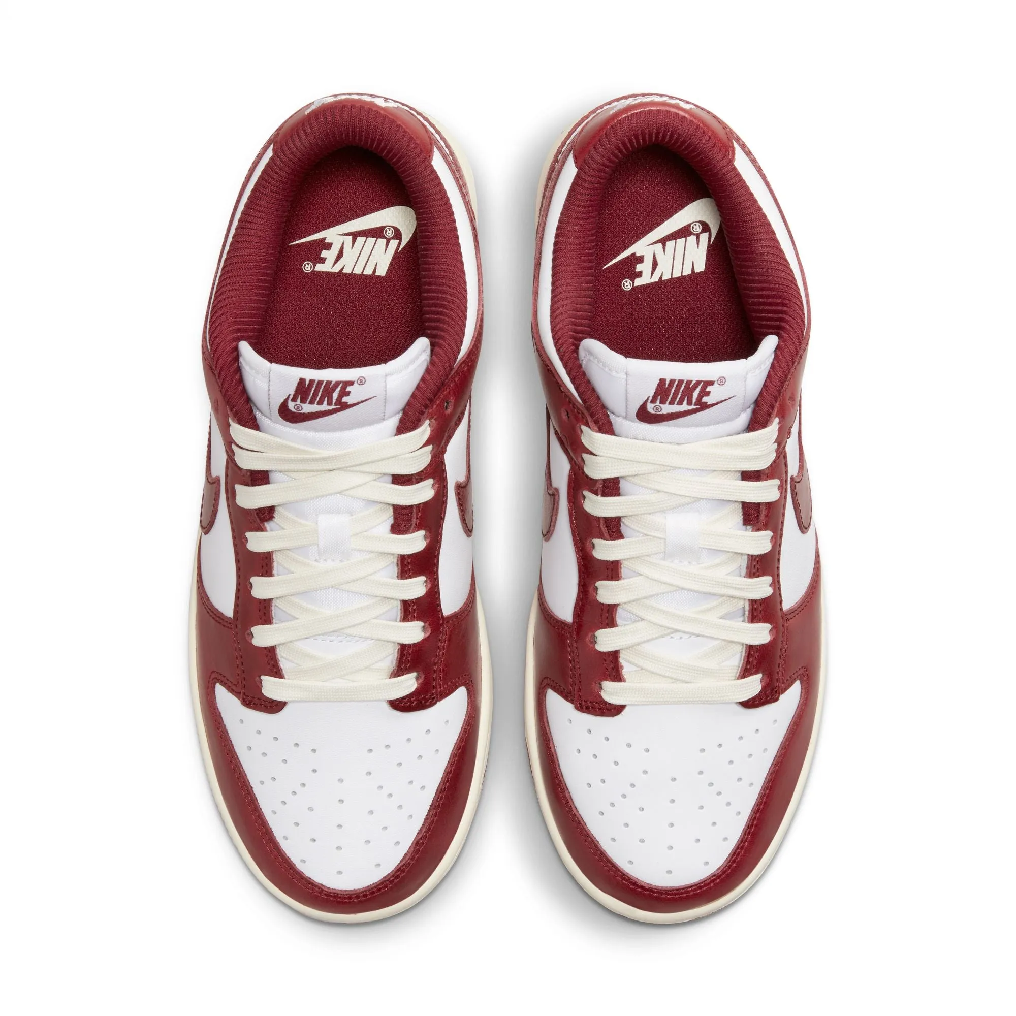 Womens Nike Dunk Low Premium 'Vintage Red'