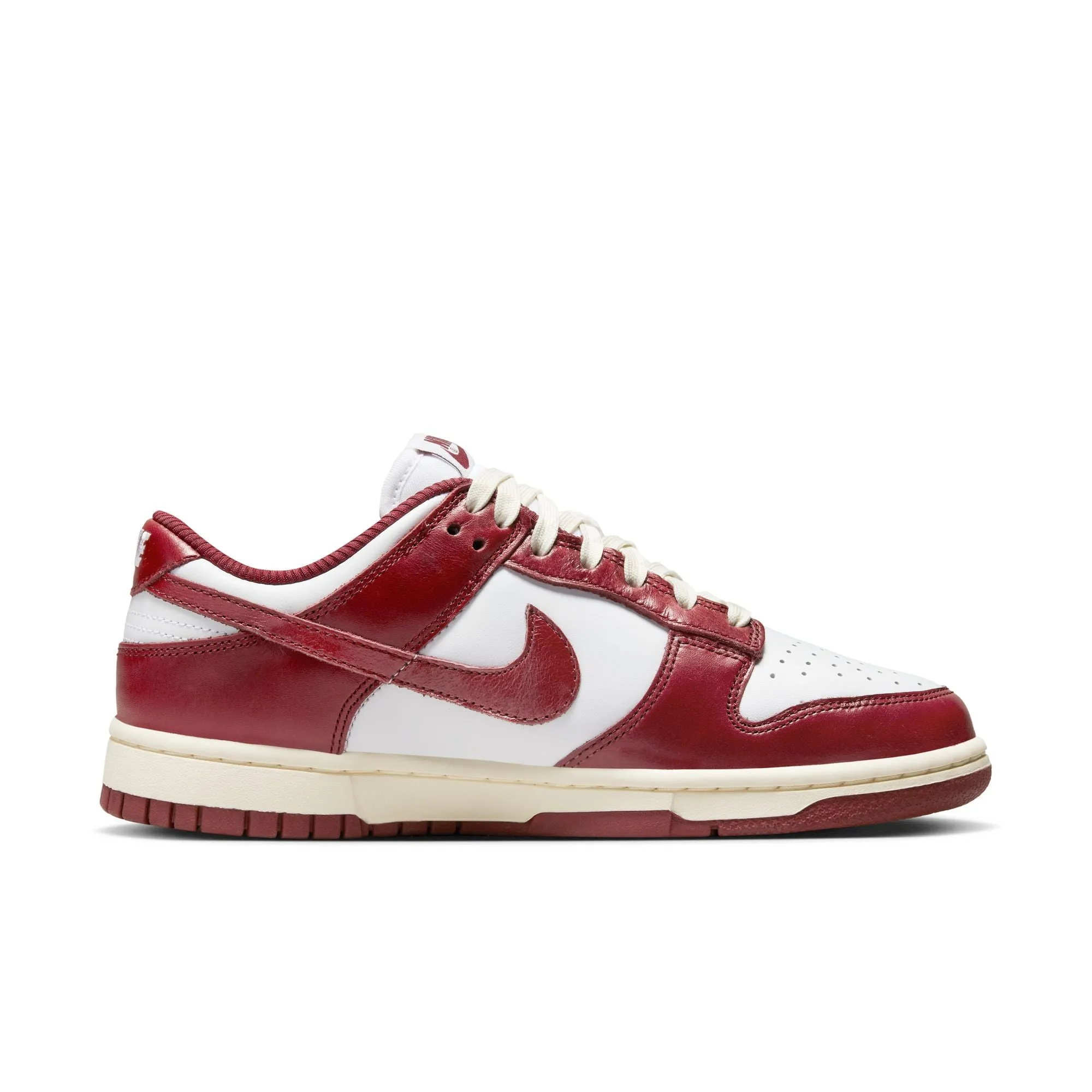 Womens Nike Dunk Low Premium 'Vintage Red'