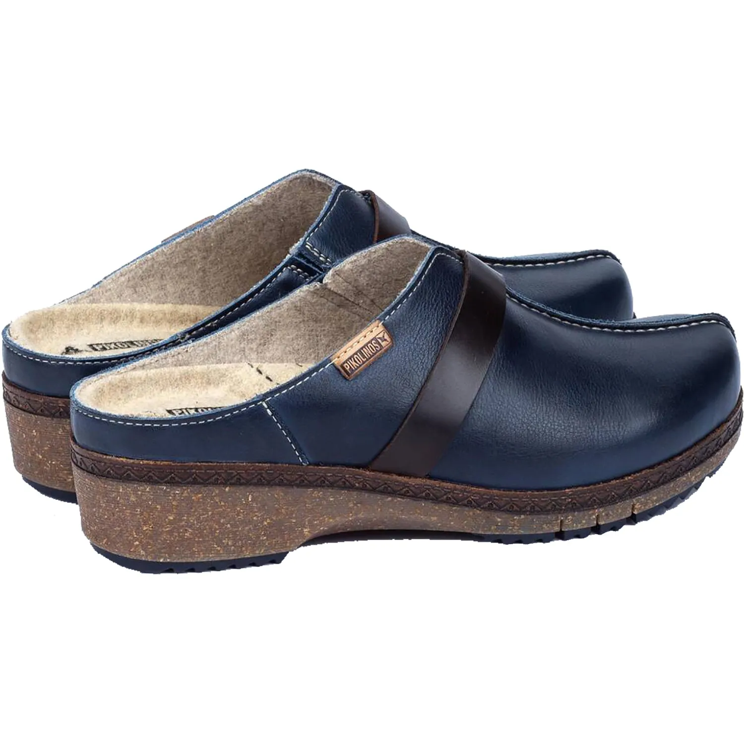 Women's Pikolinos Granada W0W-3590C1 Blue Leather