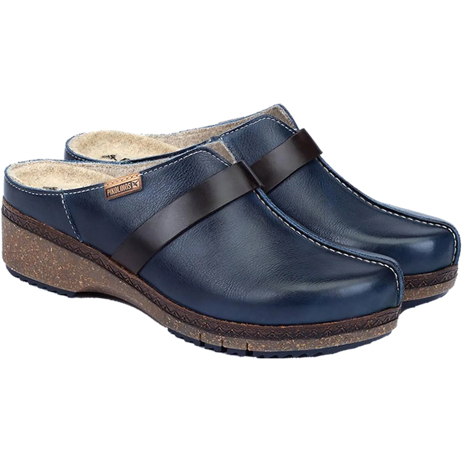 Women's Pikolinos Granada W0W-3590C1 Blue Leather