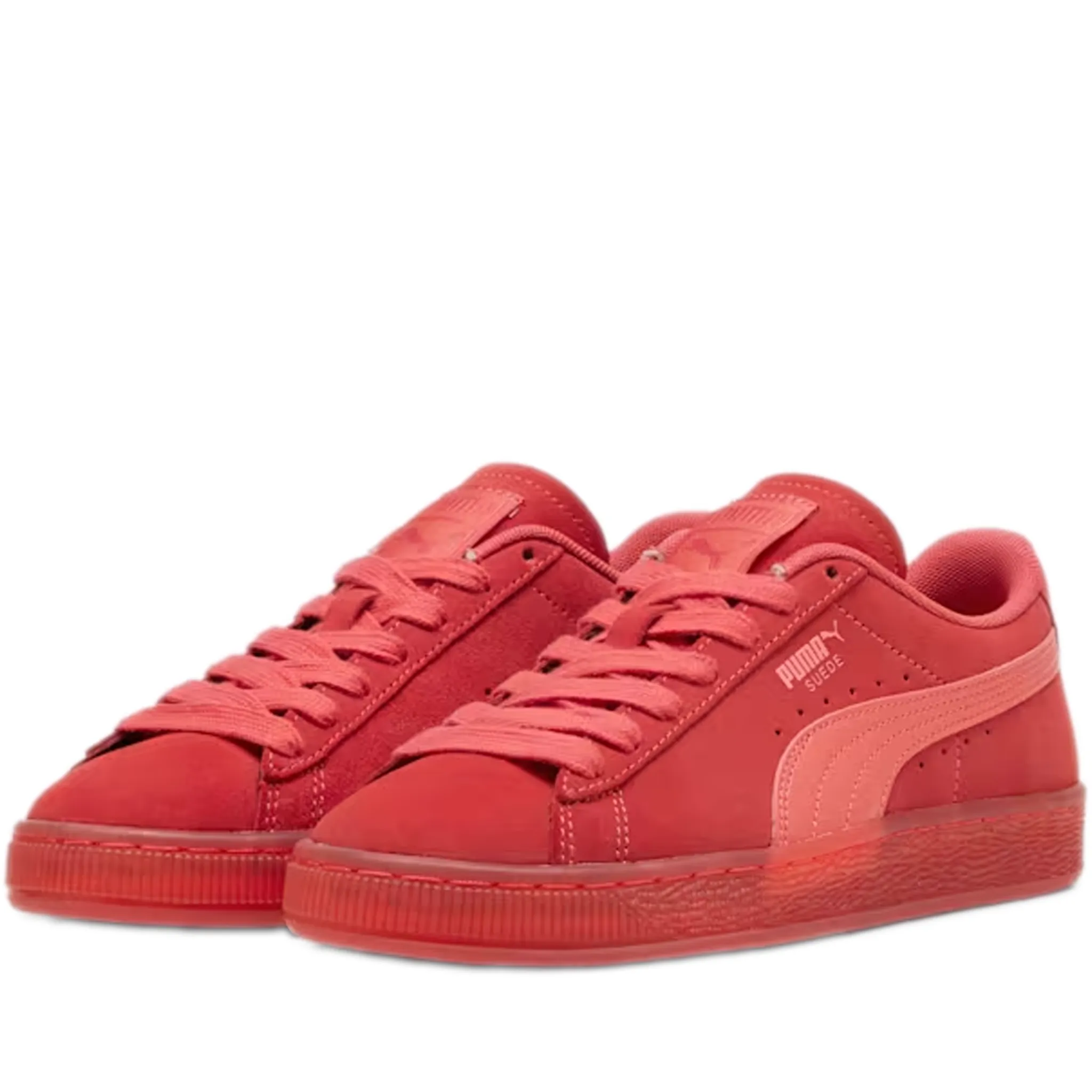 Women's Puma Suede Classic Shoes - Tart Cherry/Salmon