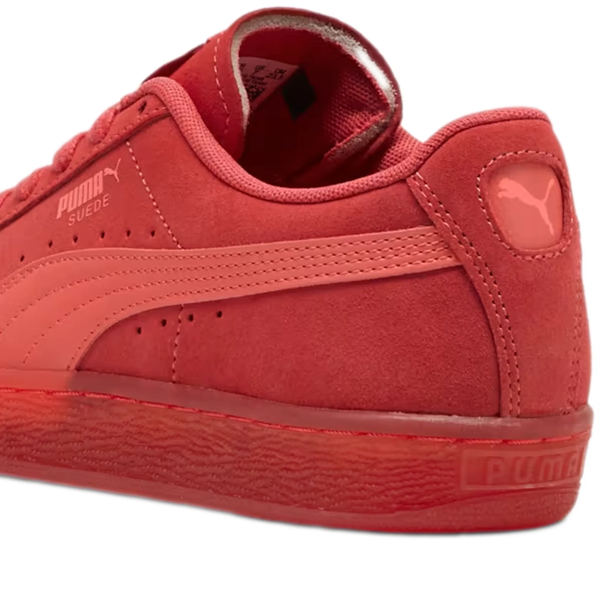 Women's Puma Suede Classic Shoes - Tart Cherry/Salmon