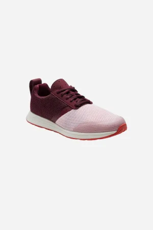 York Athletics The Henry Runner Sneakers in Magenta Pink